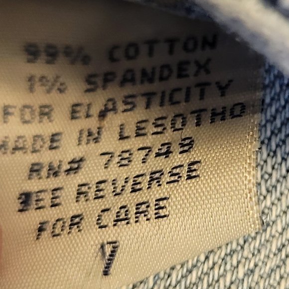 ❣️HP❣️ Wet Seal Vintage Light Blue Jeans Sz: 7 Jr. - Picture 2 of 5